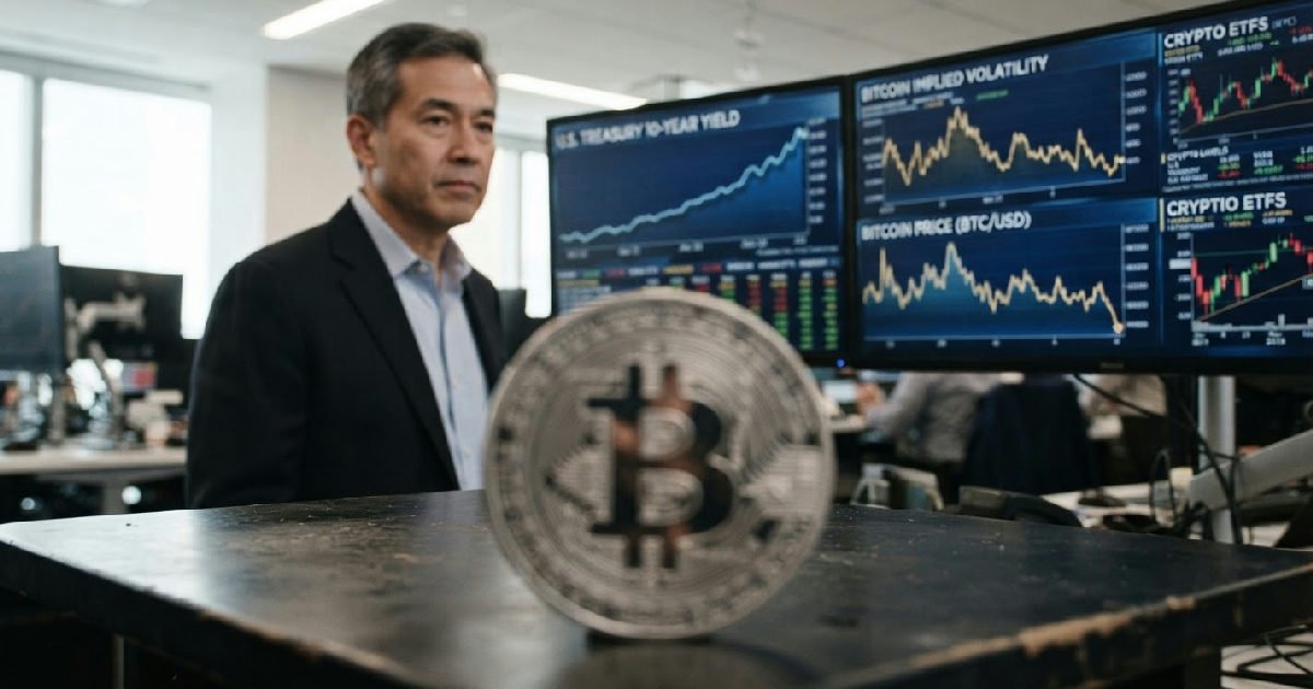 Bitcoin volatility hits new 2026 low as US Treasury yields surge, signals sharp move ahead