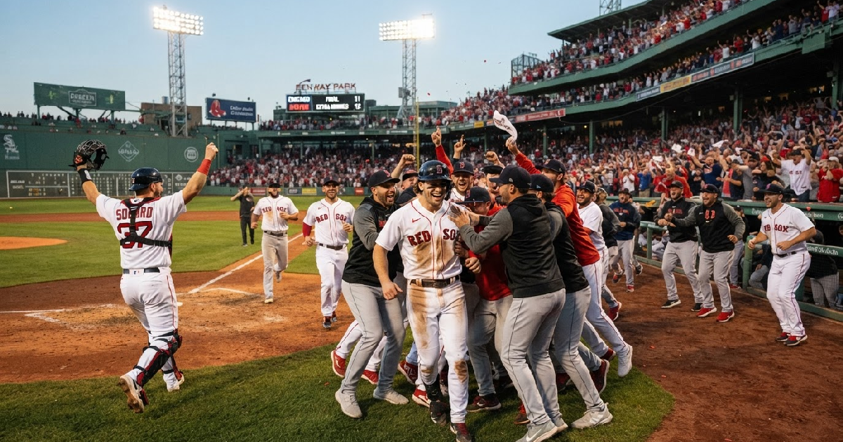Boston Red Sox pull off wild 12-11 walk-off win against Chicago White Sox