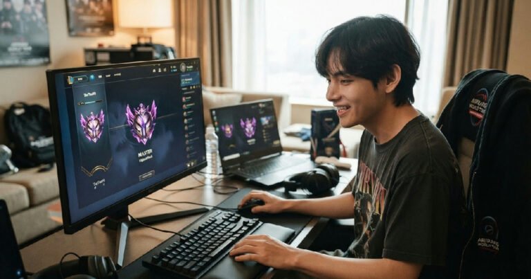 BTS V Master rank League of: BTS vocalist Kim Tae-hyung hits Master rank in League of Legends during world tour
