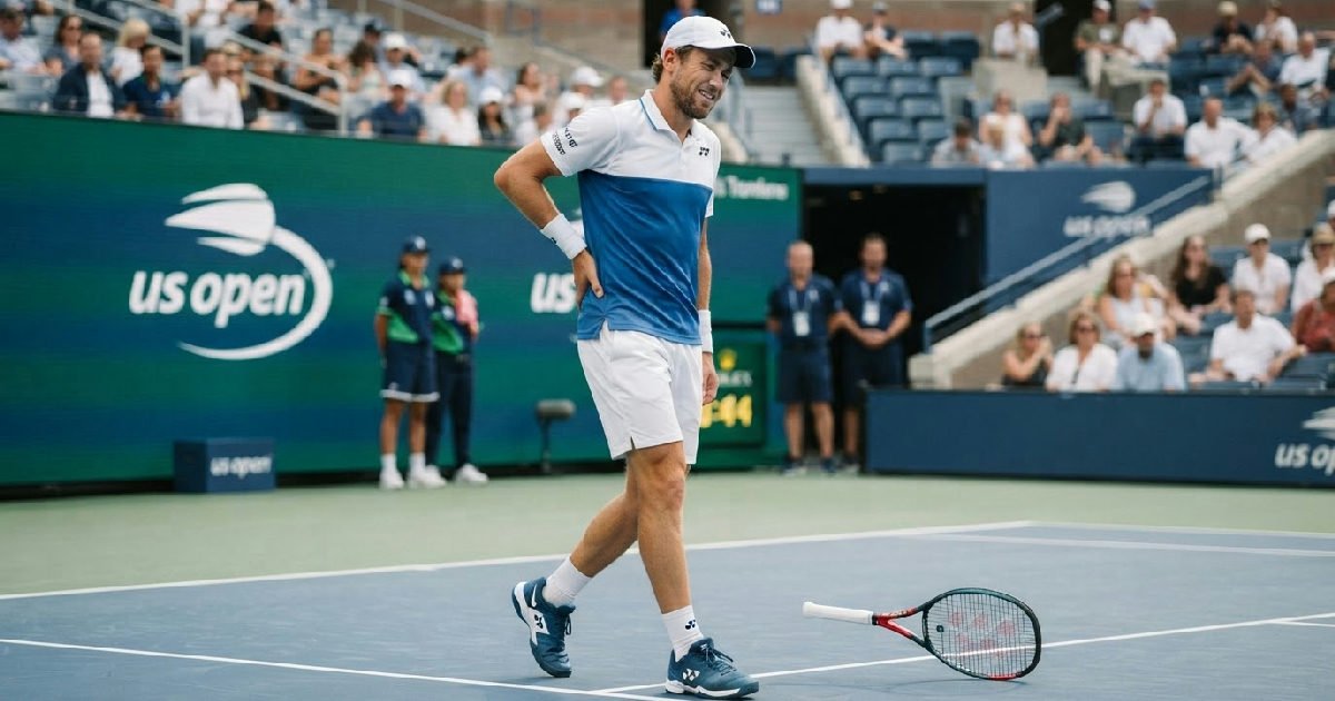 Casper Ruud US Open fitness: Casper Ruud's US Open fitness doubtful after practice cut short by back injury