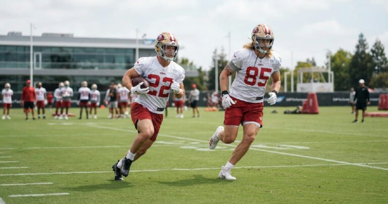 Christian McCaffrey and George Kittle Return to 49ers Practice