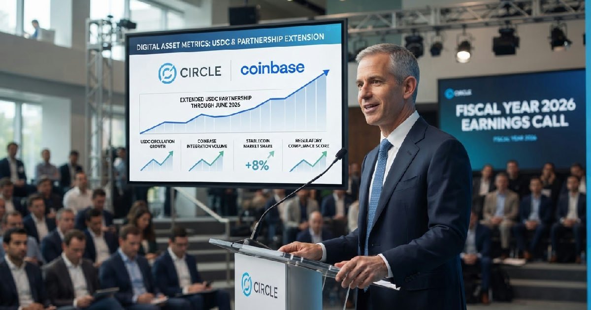 Circle Coinbase extend: Circle and Coinbase extend USDC partnership through June