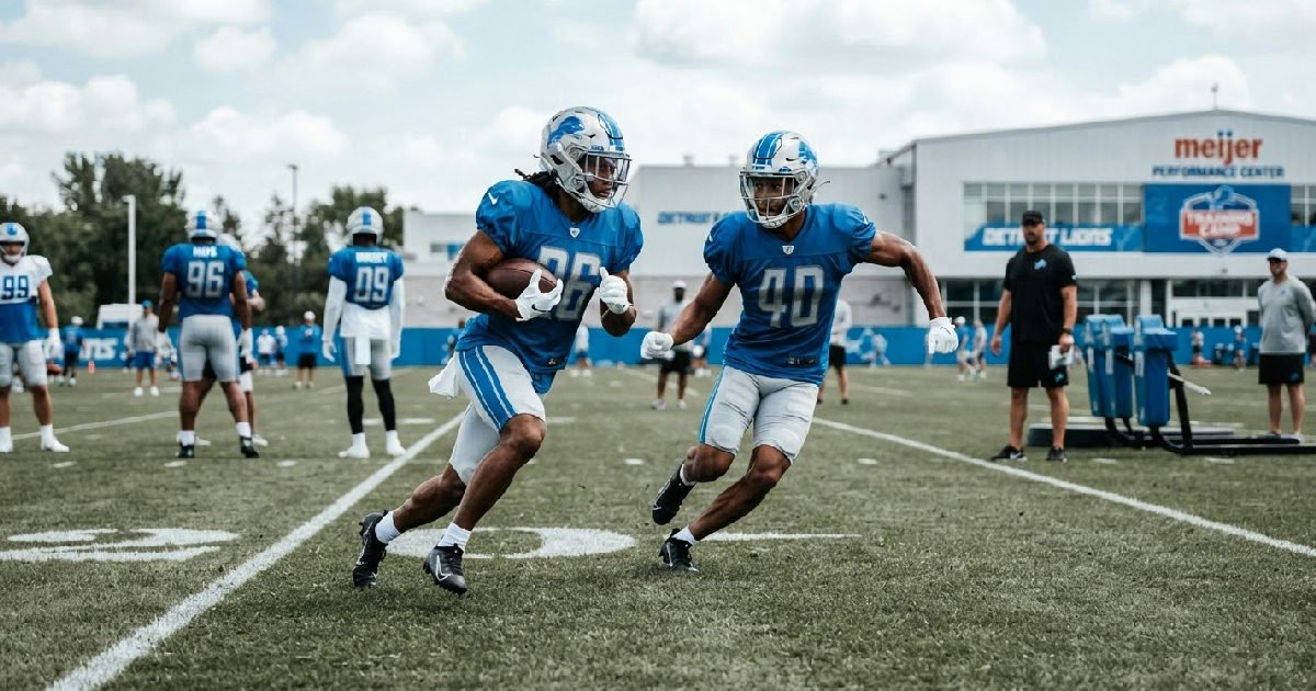 Gill-Howard, Gibbs among eight standouts at Detroit Lions training camp