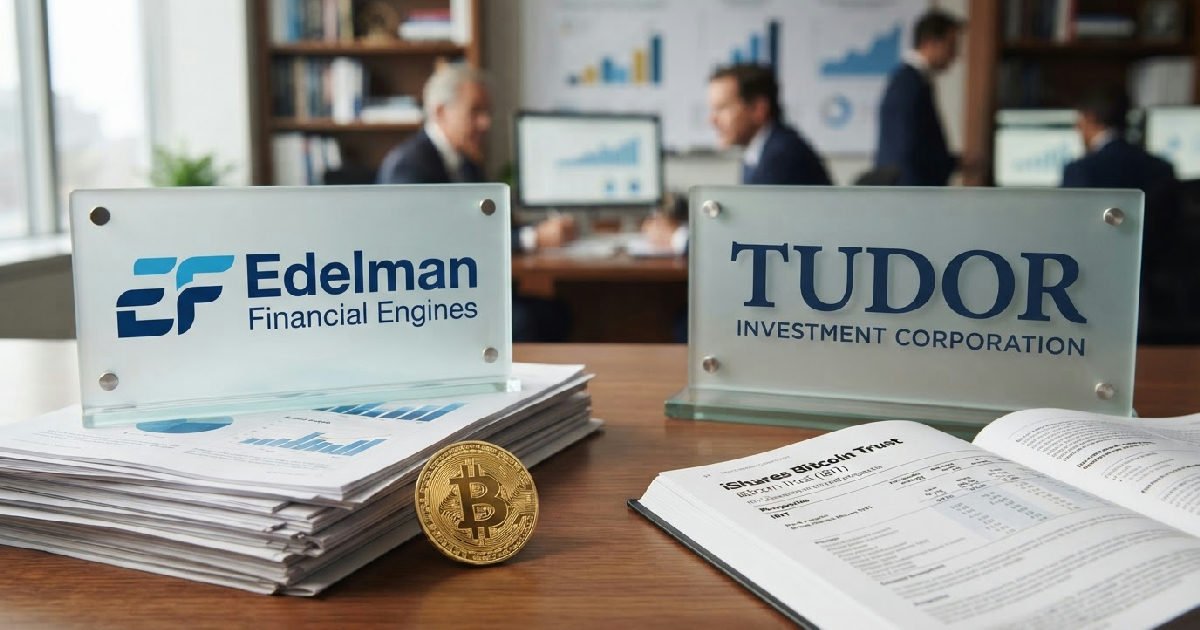 Edelman Financial Engines, Tudor Investment Corporation