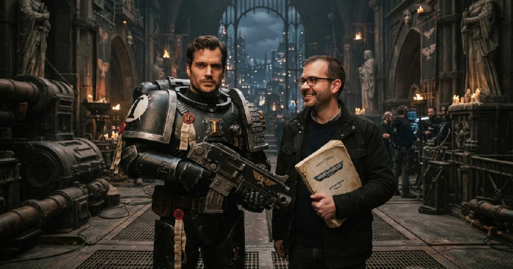 Henry Cavill reveals starring role in Warhammer