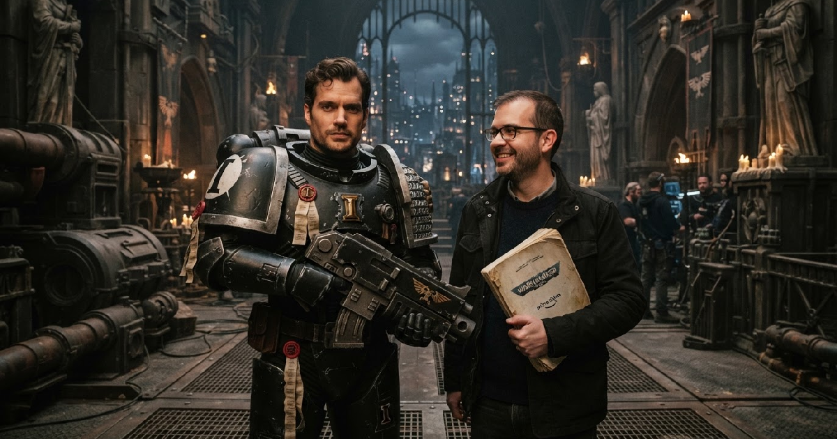 Henry Cavill reveals starring role in Warhammer