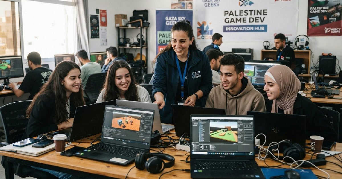 Gaza Sky Geeks game development: Leyan Zahdeh Drives Gaza Sky Geeks' Palestinian Game Development Boom