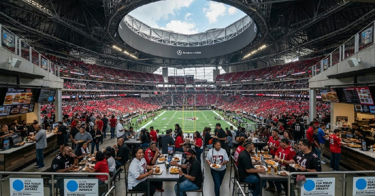 Mercedes-Benz Stadium nominations: Mercedes-Benz Stadium earns dual USA Today nominations for top NFL venue, fan-friendly...