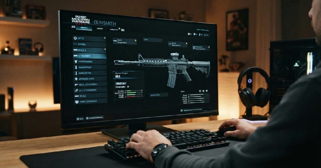 Players refine M4 loadout for Modern Warfare 4 beta, aiming for optimal damage and accuracy