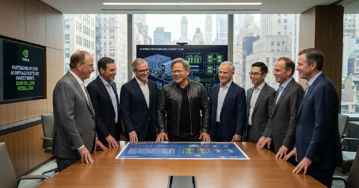 Nvidia mobilizes 500: Nvidia mobilizes $500 billion AI infrastructure fund with Wall Street giants