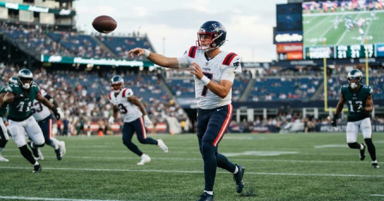 Patriots rookie QB Behren Morton shines as emergency punter, then throws game-winner