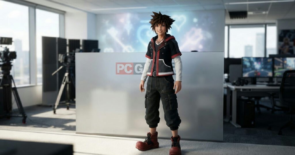 PC Gamer headline suggests Kingdom Hearts anime