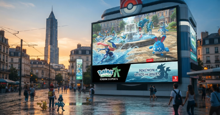 Pokemon Legends: Z-A Season 15 brings water types and Gen 10 teaser