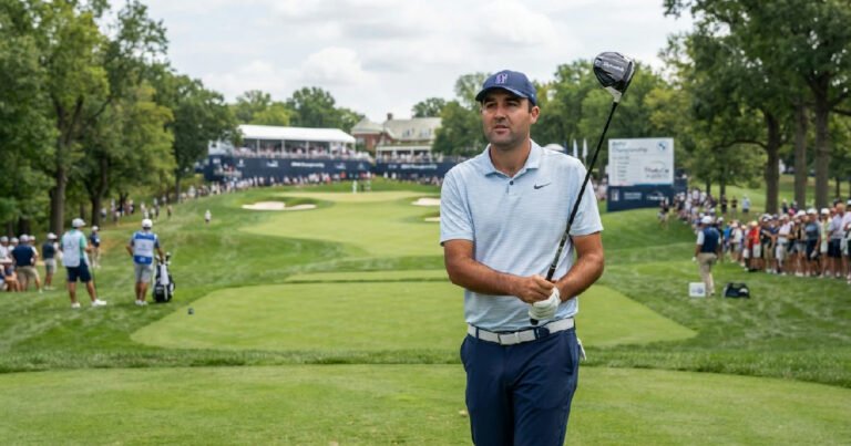 Scottie Scheffler's overwhelming odds lead 2026 BMW Championship field