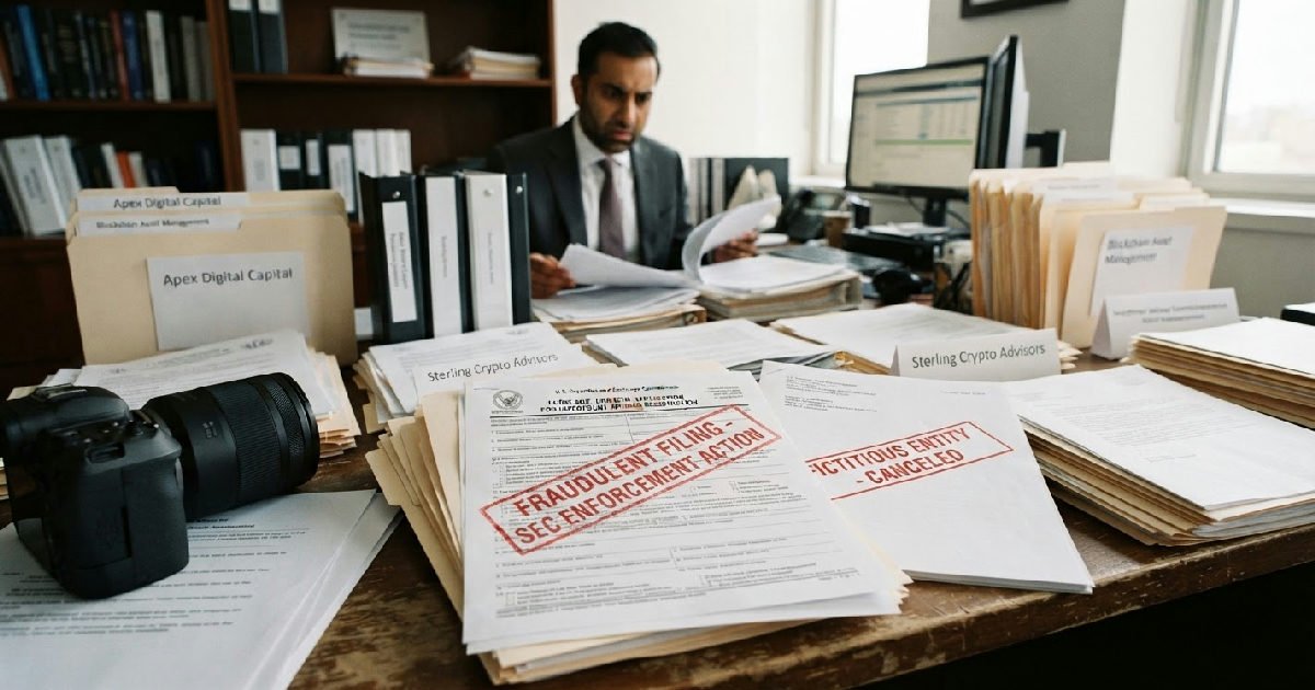 SEC fake adviser filings: SEC charges 38 entities in widespread fake adviser filings scheme