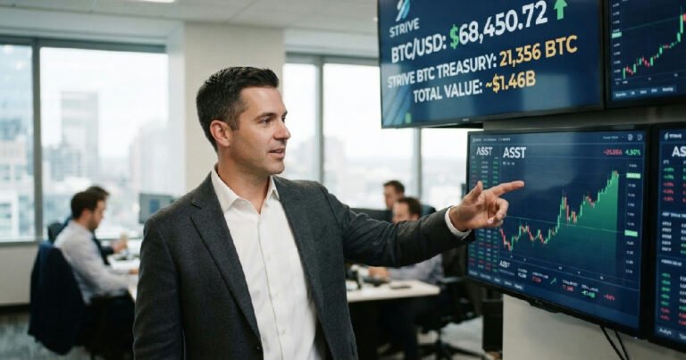 Strive Bitcoin buy: Strive stock surges after $81.5M Bitcoin buy boosts treasury to 21,356 BTC