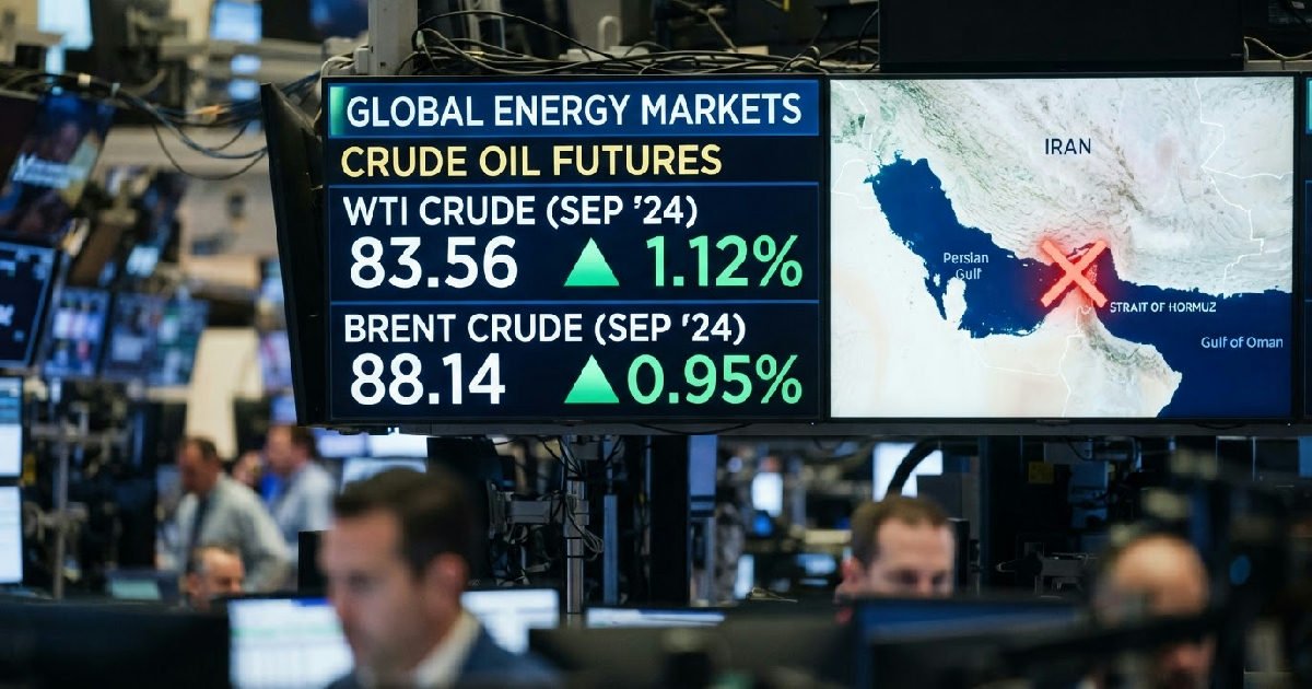 US oil futures climb as Iran links Hormuz reopening to frozen funds