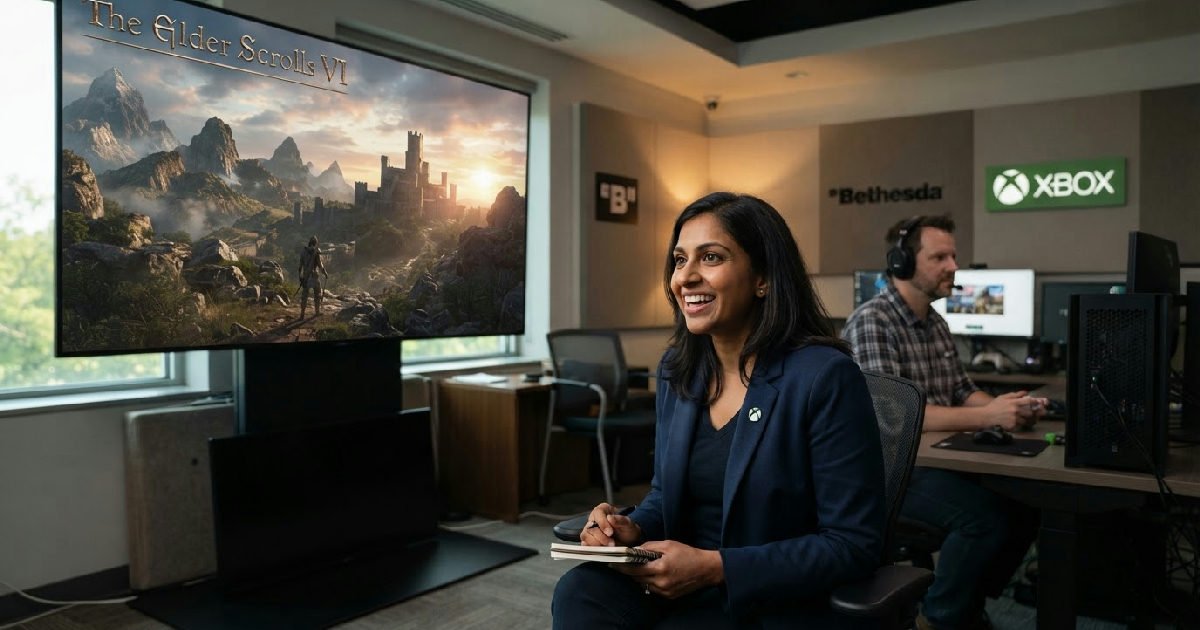 Xbox CEO's Positive Elder Scrolls 6 Update Ignites Fan Hope for RPG's Release