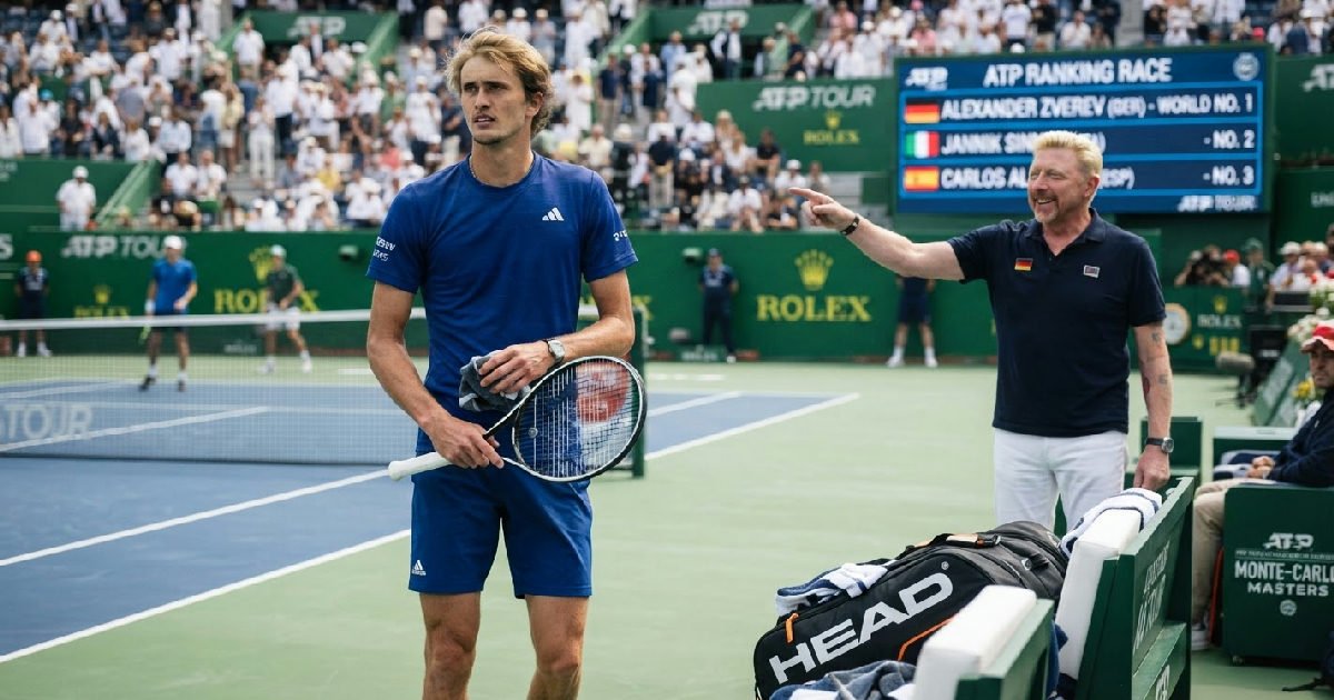 Alexander Zverev world number one, boris Becker sets date for German star