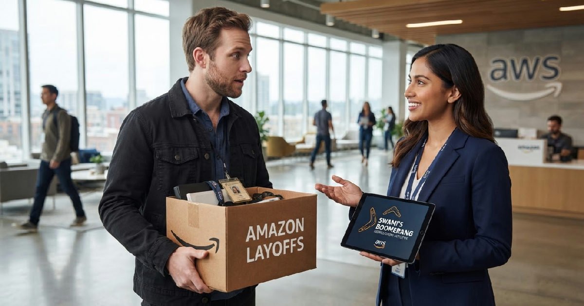 Amazon rehires former staff for AI roles after Amazon layoffs