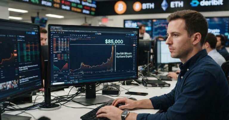 Bitcoin options expiry: Bitcoin holds $85000 amid $18 billion options expiry