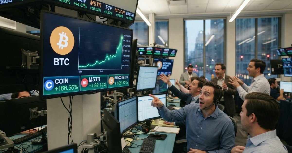 Bitcoin price surges past $81,000 as crypto stocks post double-digit gains