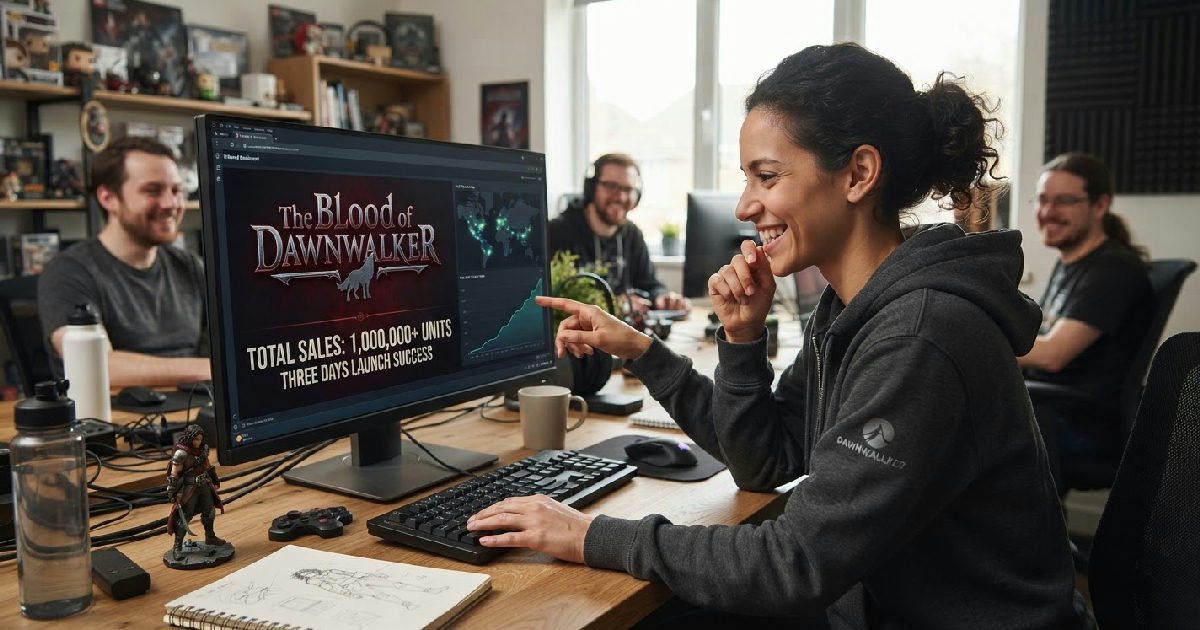 Blood Dawnwalker sold: The Blood of Dawnwalker sold 1 million copies in just 3 days