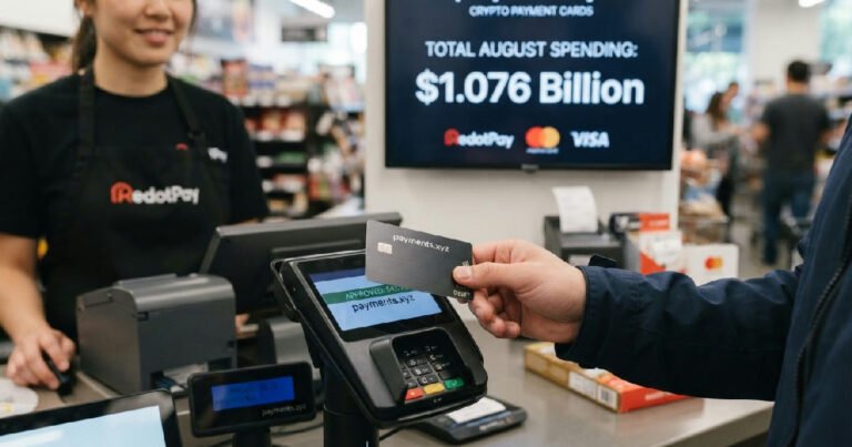 Crypto Payment Cards Mark Record August with $1.076 Billion in Spending