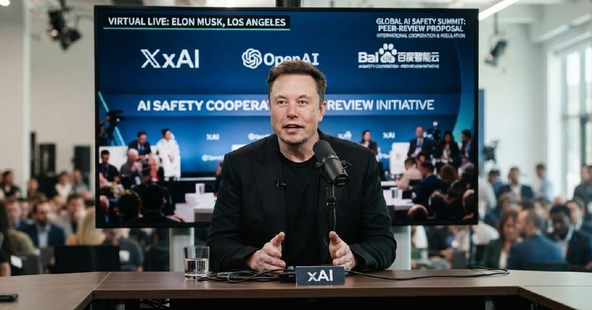Elon Musk proposes rival AI safety tests with Chinese firms