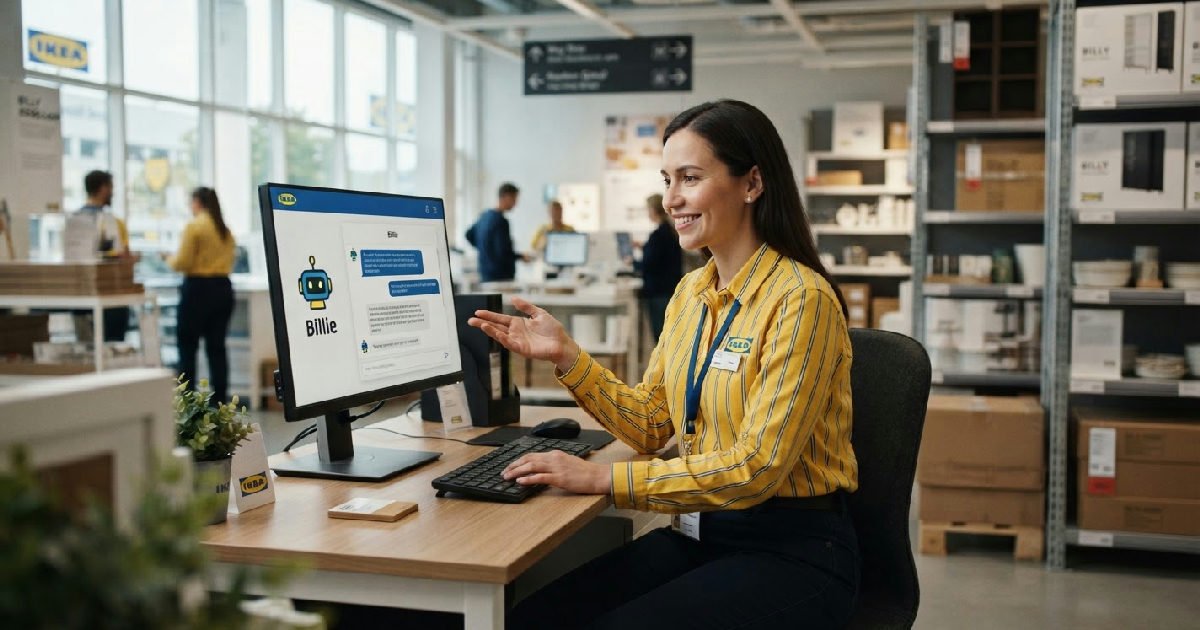 IKEA AI reimagines workforce with reskilled roles