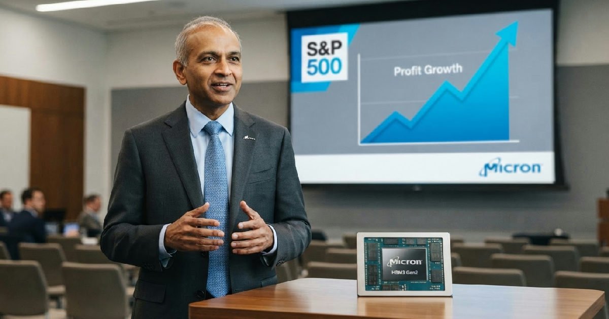 Micron S&P 500 profit growth: Micron Technology eyes Nvidia's spot in S&P 500 profit growth