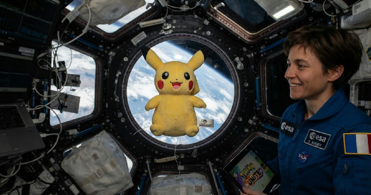 Pikachu in space ESA and Pokmon Unite for outreach