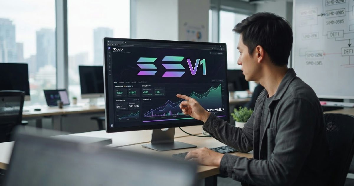 Solana V1 transaction upgrade hits testnet, eyes September 9 mainnet launch