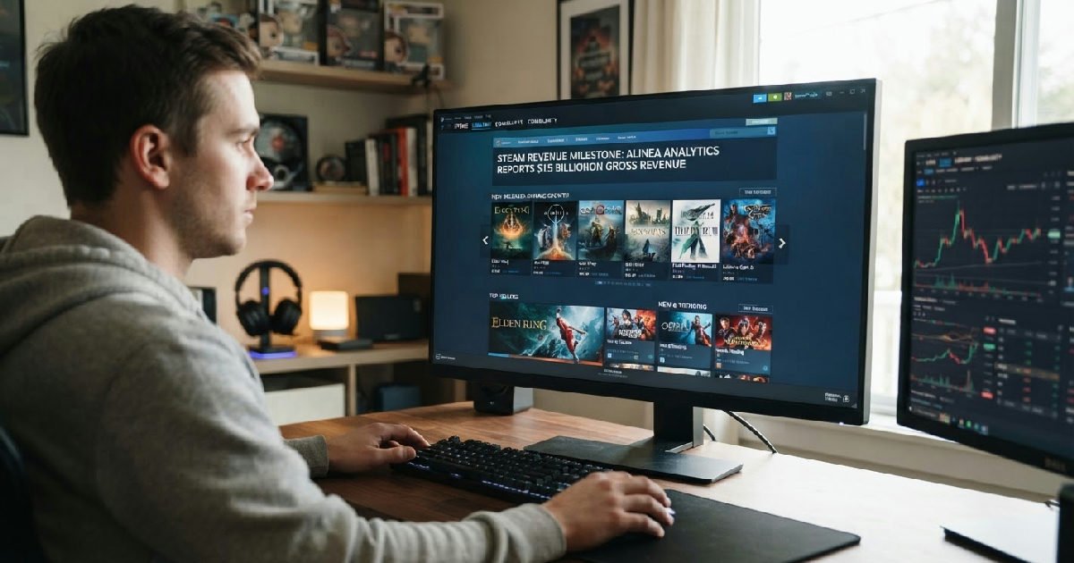 Steam revenue: Steam shatters records with $15 billion revenue as new games drive growth