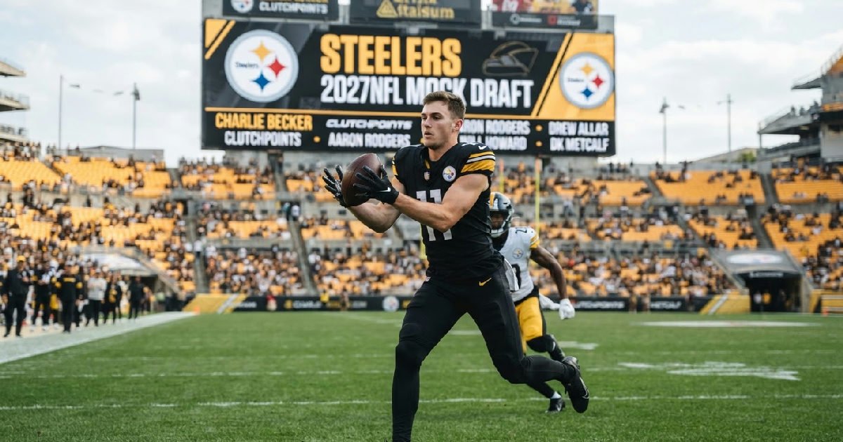 Steelers 2027 NFL Mock Draft projects Charlie Becker