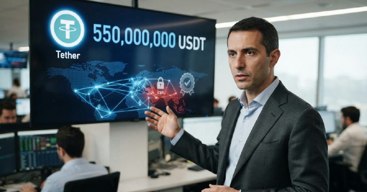 Tether freezes 550 million USDT linked to Iran sanctions networks