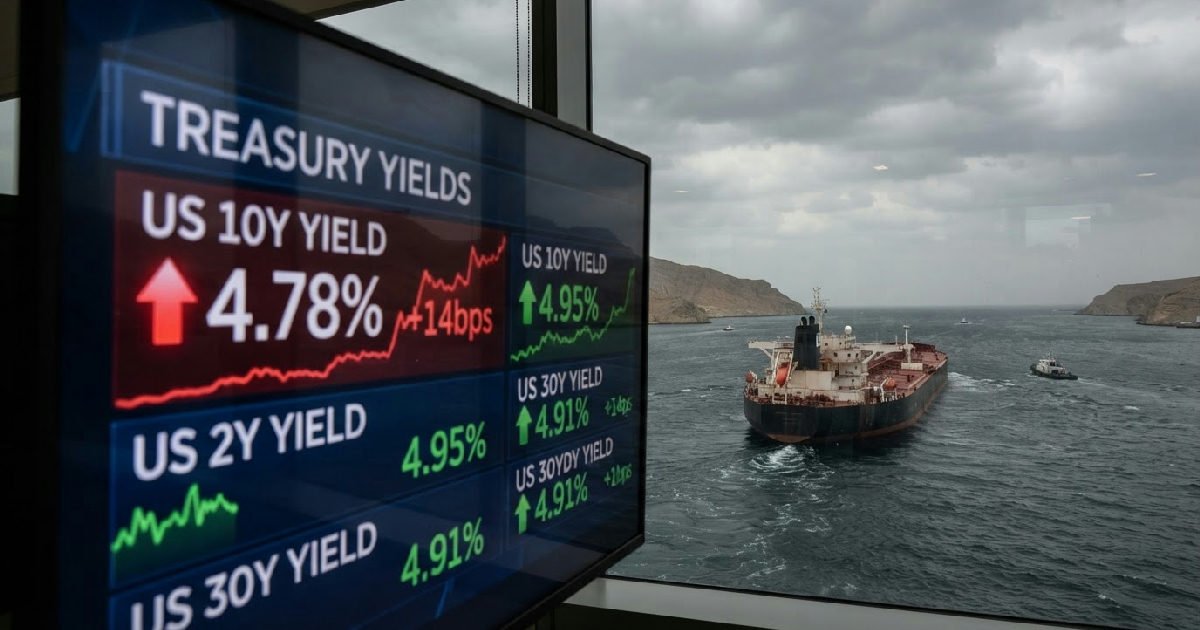Treasury Yields Spike as Mideast Tensions Fuel Oil Surge