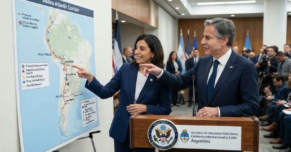 Argentina Unveil Major Infrastructure: US and Argentina unveil Andes-Atlantic Corridor infrastructure plan