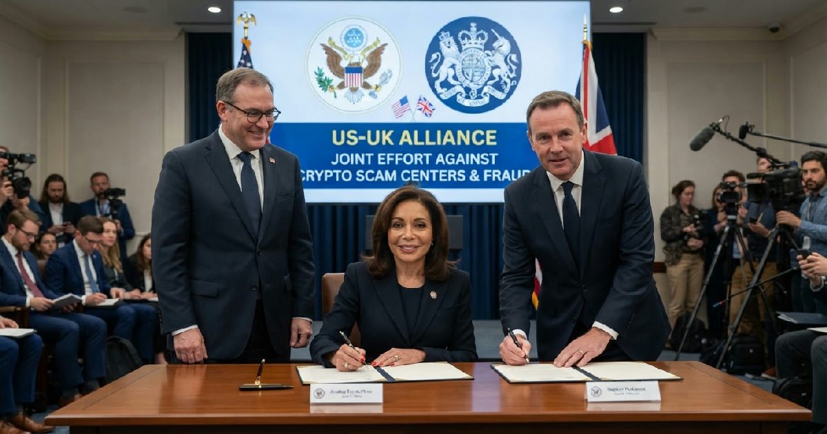 US, UK Officials Unveil Alliance to Combat Crypto Scam Centers and Fraud