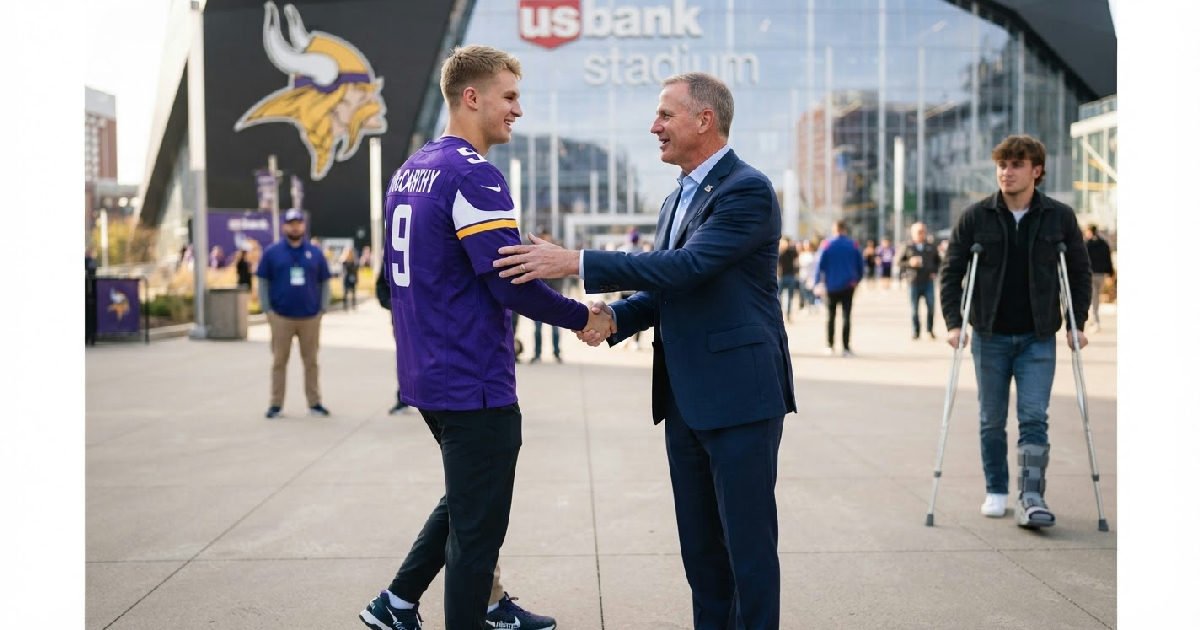 Vikings send McCarthy: vikings trade mccarthy to giants after dart injury