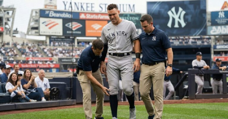 Aaron Judge injured list: Yankees place Aaron Judge on injured list with calf strain