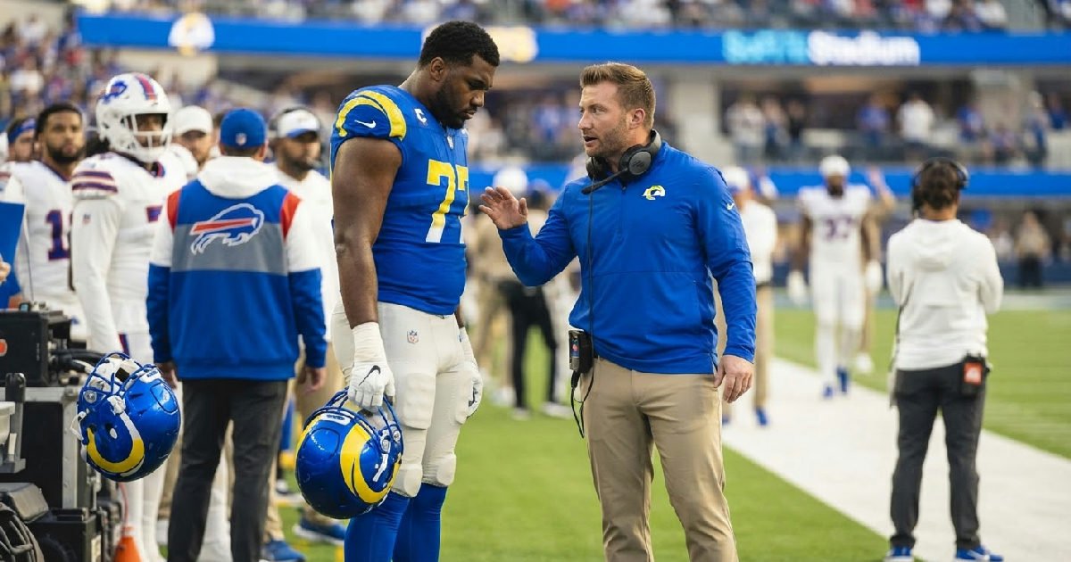 Sean McVay demands more from Alaric Jackson