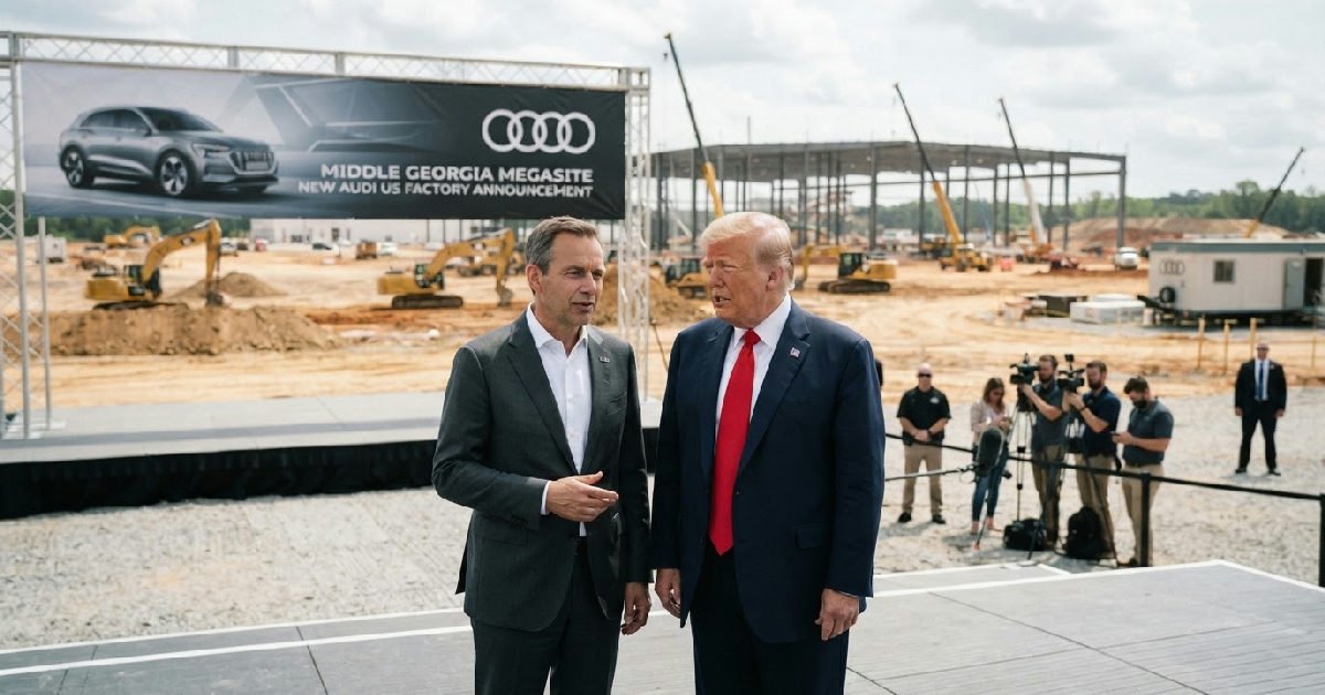 Audi CEO announces Audi US factory