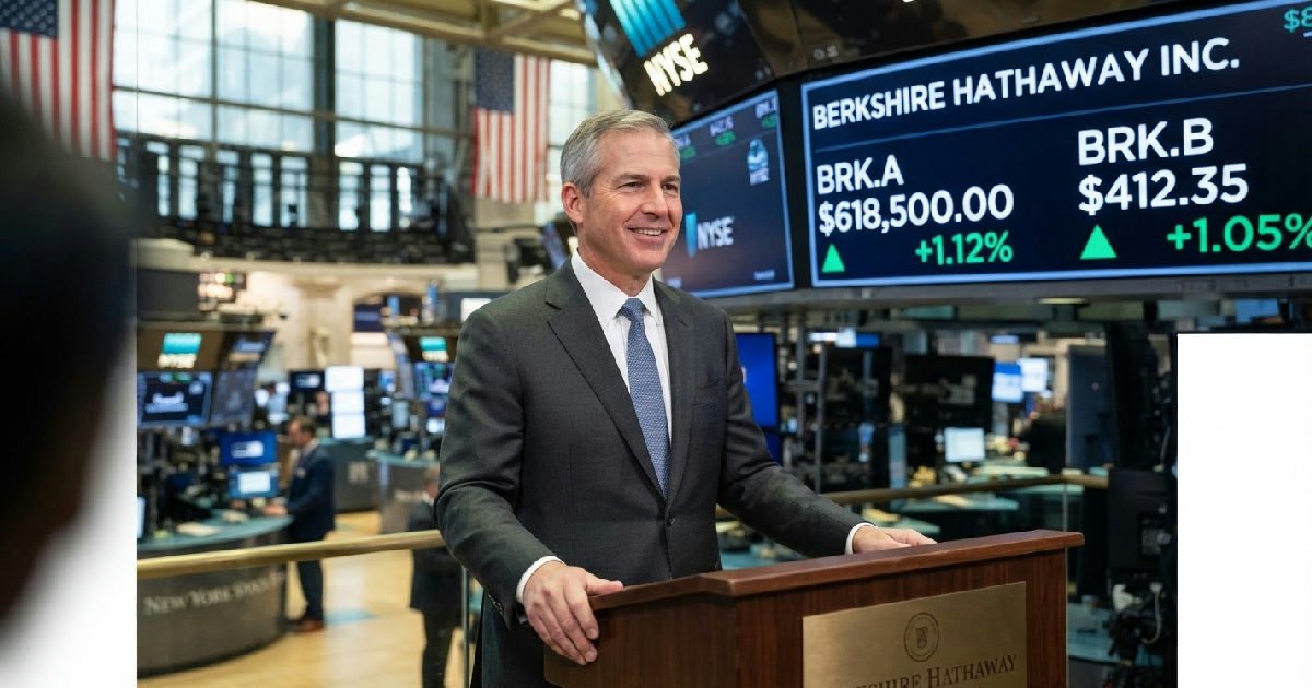 Berkshire Hathaway shares surge after Greg Abel takes over