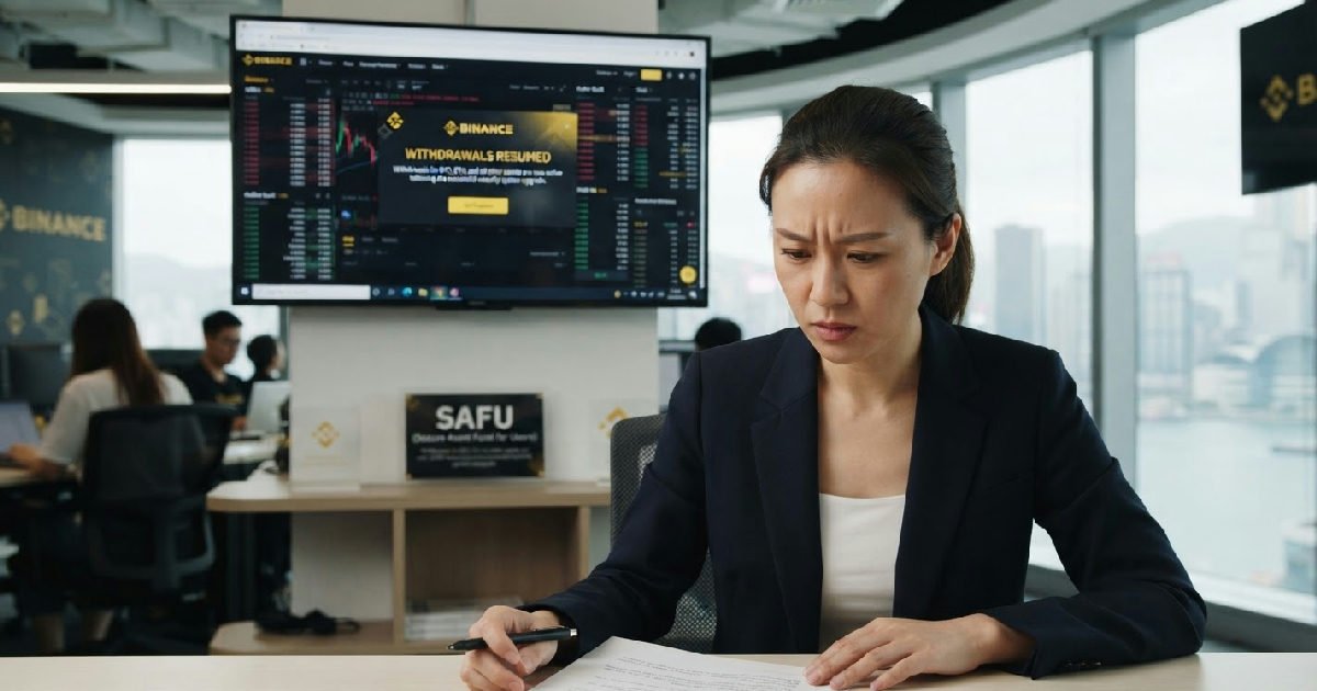 Binance withdrawals resume in 48 hours after hack