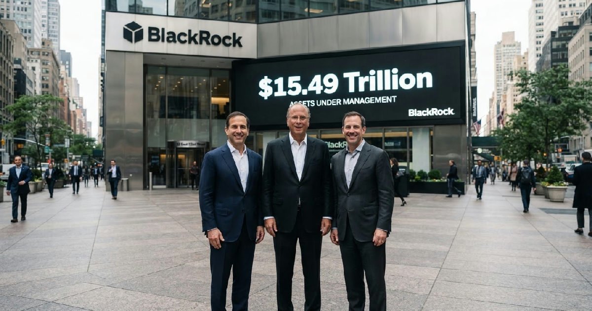 BlackRock's asset management hits $15.49 trillion