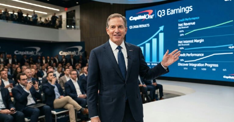 Capital One Q3 Earnings Exceed Forecasts