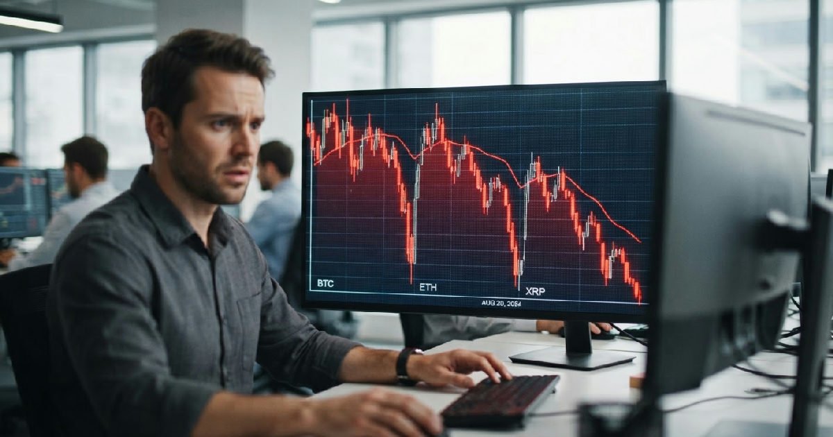 bitcoin, ethereum, xrp plunge amid crypto crash sell-off