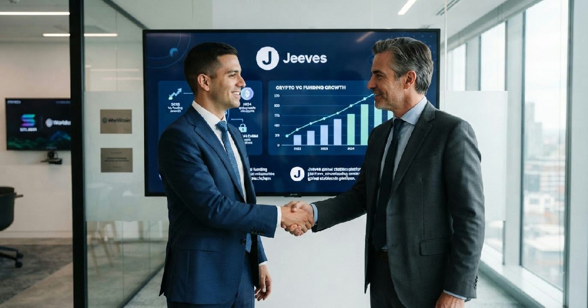 crypto VC funding: jeeves raises 110m for global stablecoin platform
