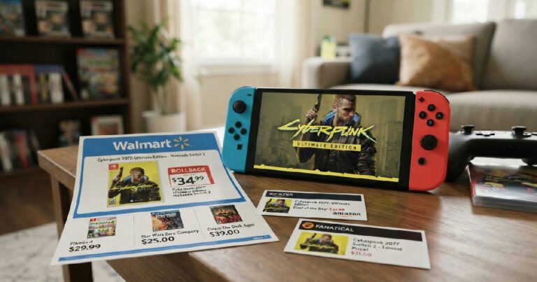 Cyberpunk 2077 Switch 2: cyberpunk 2077 ultimate edition switch 2 hits record low price